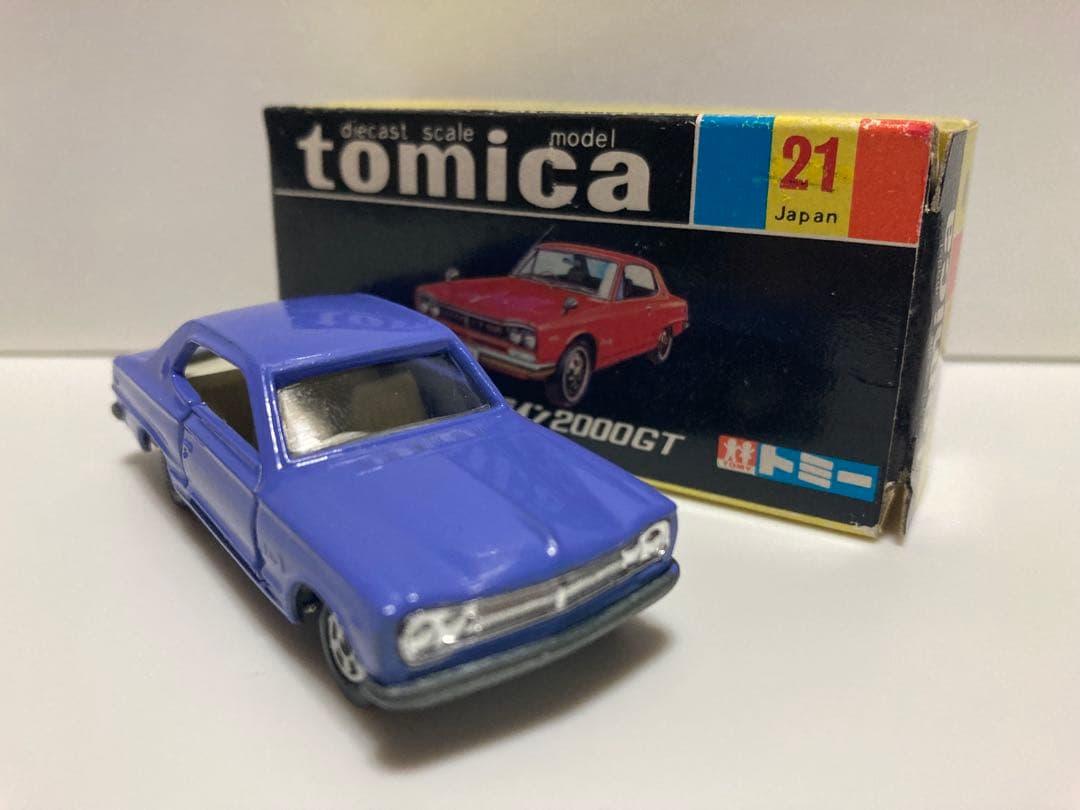 トミカ　日本製　ニッサン　スカイライン2000GT 1Dホイール