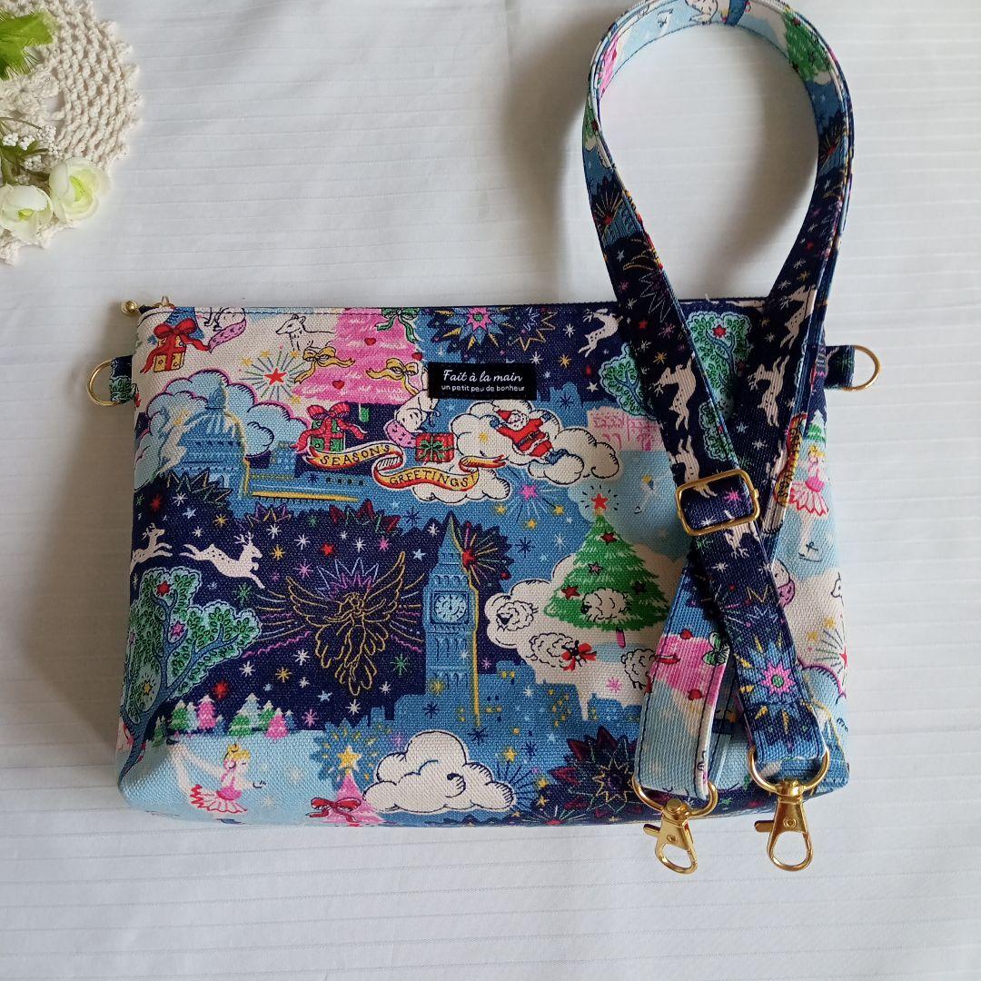 専用品　スクエアトートバック•ショルダーバックコンパクト　ハンドメイド