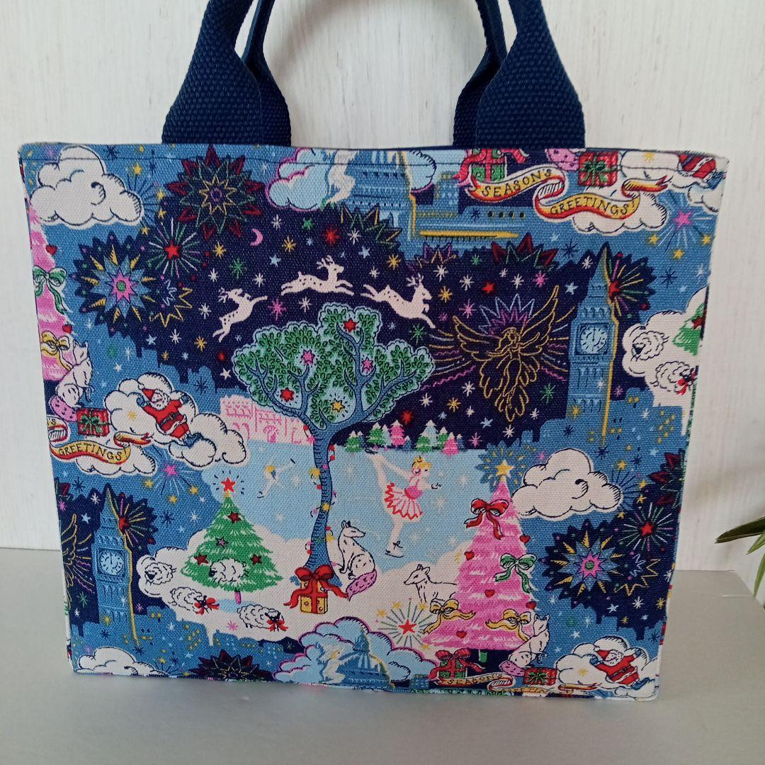 専用品　スクエアトートバック•ショルダーバックコンパクト　ハンドメイド