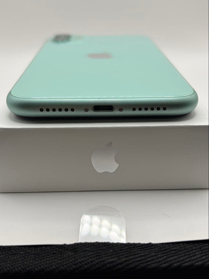 【ジャンク品】Apple iPhone 11 ミントグリーン 本体