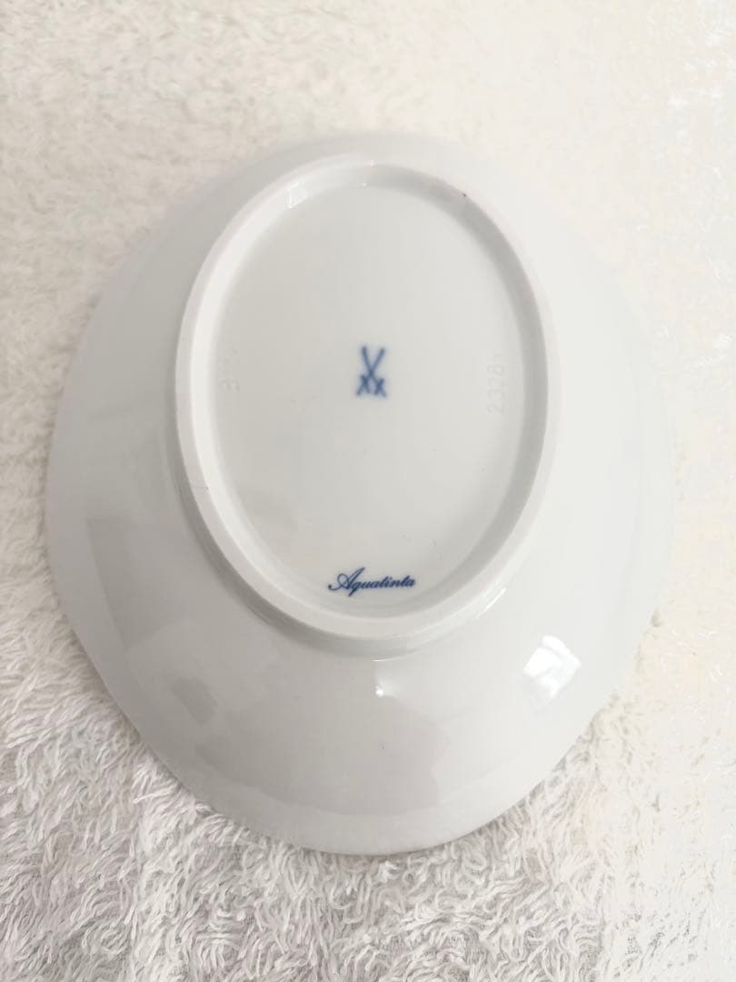 Meissen 波形デザイン皿 6枚セット