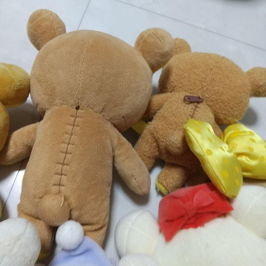 リラックマ　コリラックマ　キイロイトリ　ぬいぐるみ　セット
