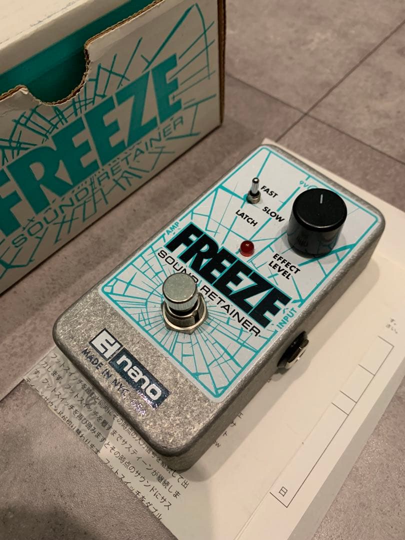 electro harmonix FREEZE エレハモ フリーズ