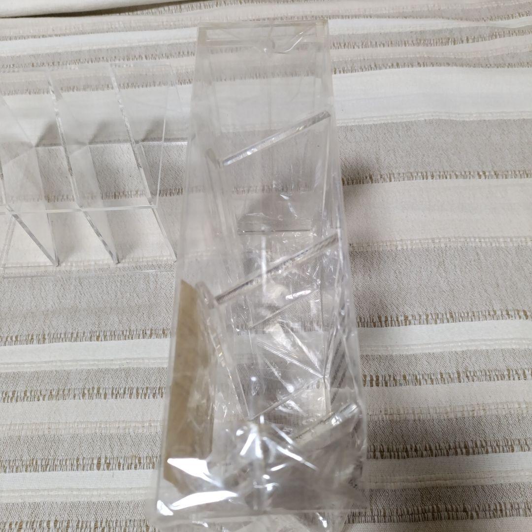 無印良品　アクリル　ボトルスタンド3段　新品未開封　アクリル小物ラック