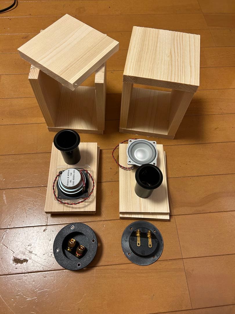 自作スピーカー フルレンジバスレフ型