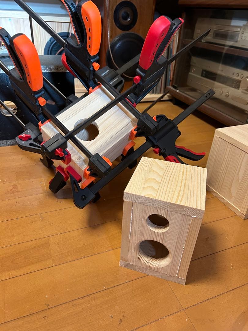 自作スピーカー フルレンジバスレフ型