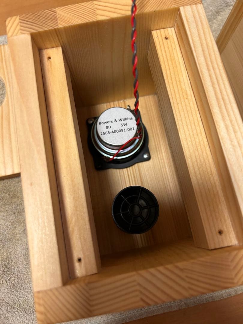 自作スピーカー フルレンジバスレフ型