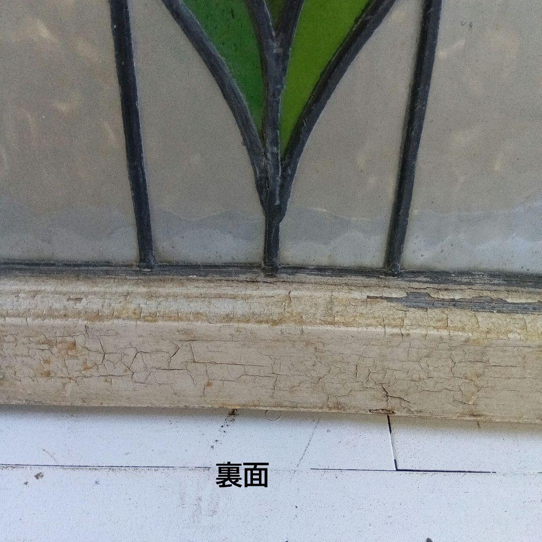 イギリスアンティークステンドグラス・アンティーク窓枠