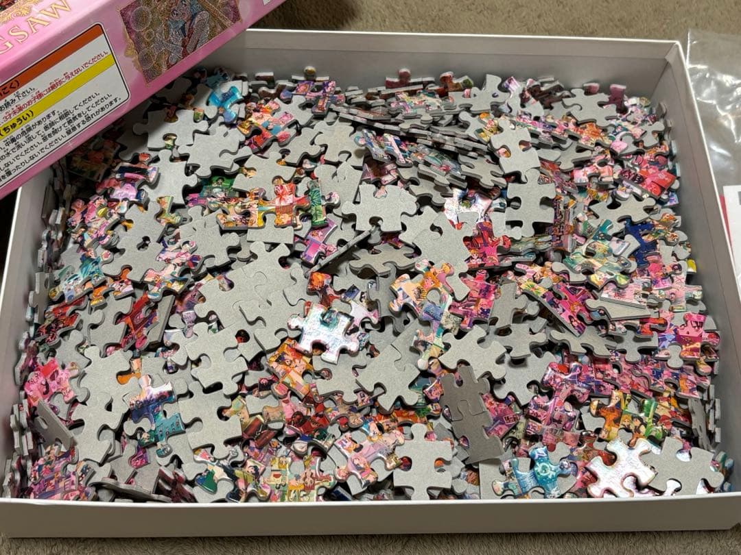 【未完成】セーラームーン　モザイクアート　1000ピースパズル