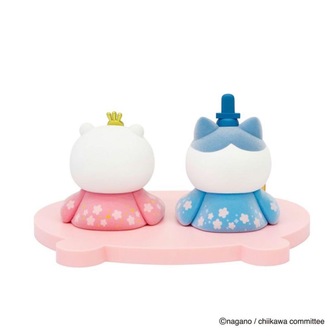 ちいかわ ちいかわ＆ハチワレ ミニ雛人形　ひな祭り　ひなまつり　即日発送