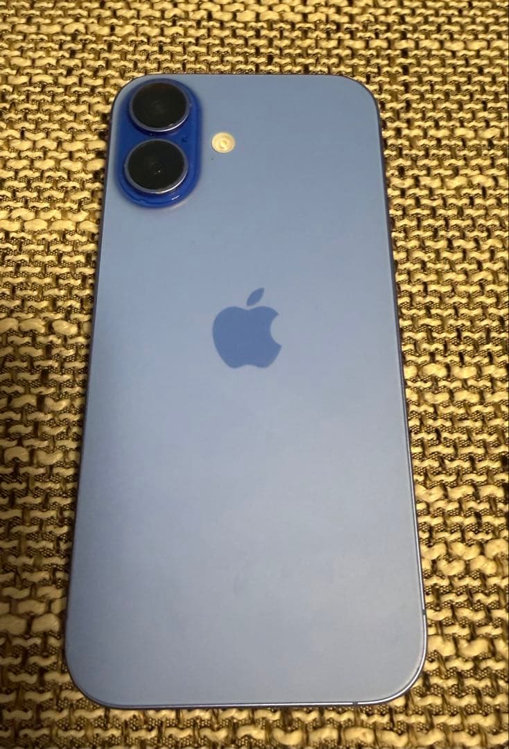 【美品】iPhone16 ウルトラマリン 128GB SIMフリー