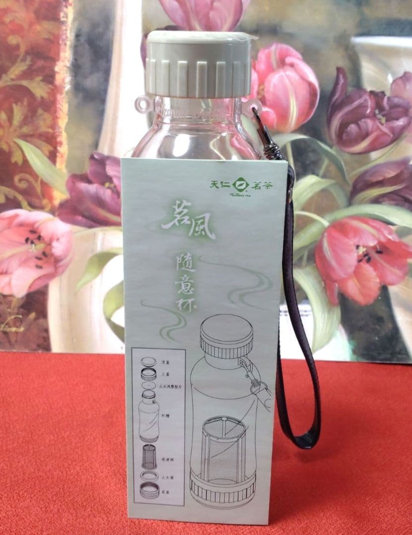 【未使用品❗️台湾製❗️】 ◆天仁茗茶◆軽量お茶の葉専用マグボトル水筒580cc