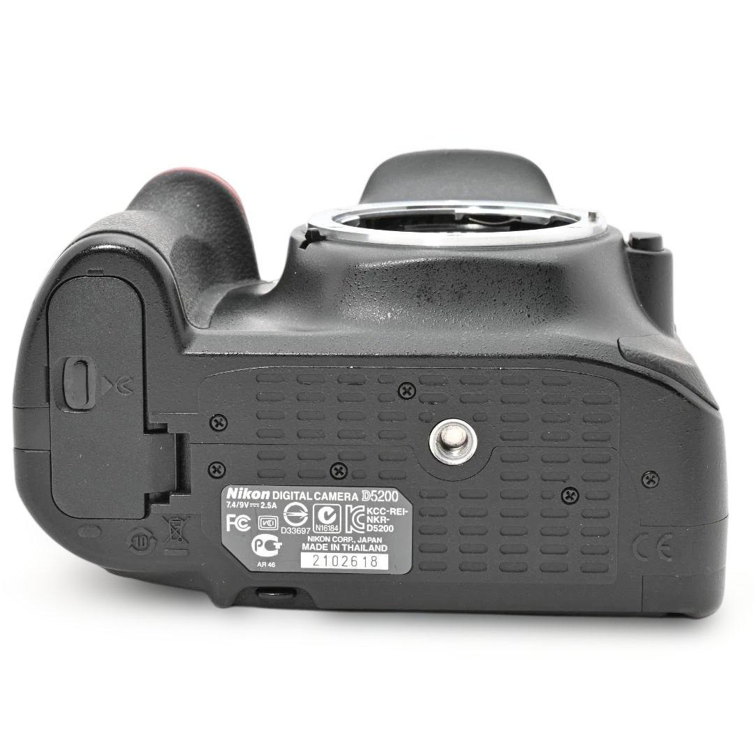 【美品】 Nikon D5200 レンズキット AF-S 18-55mm