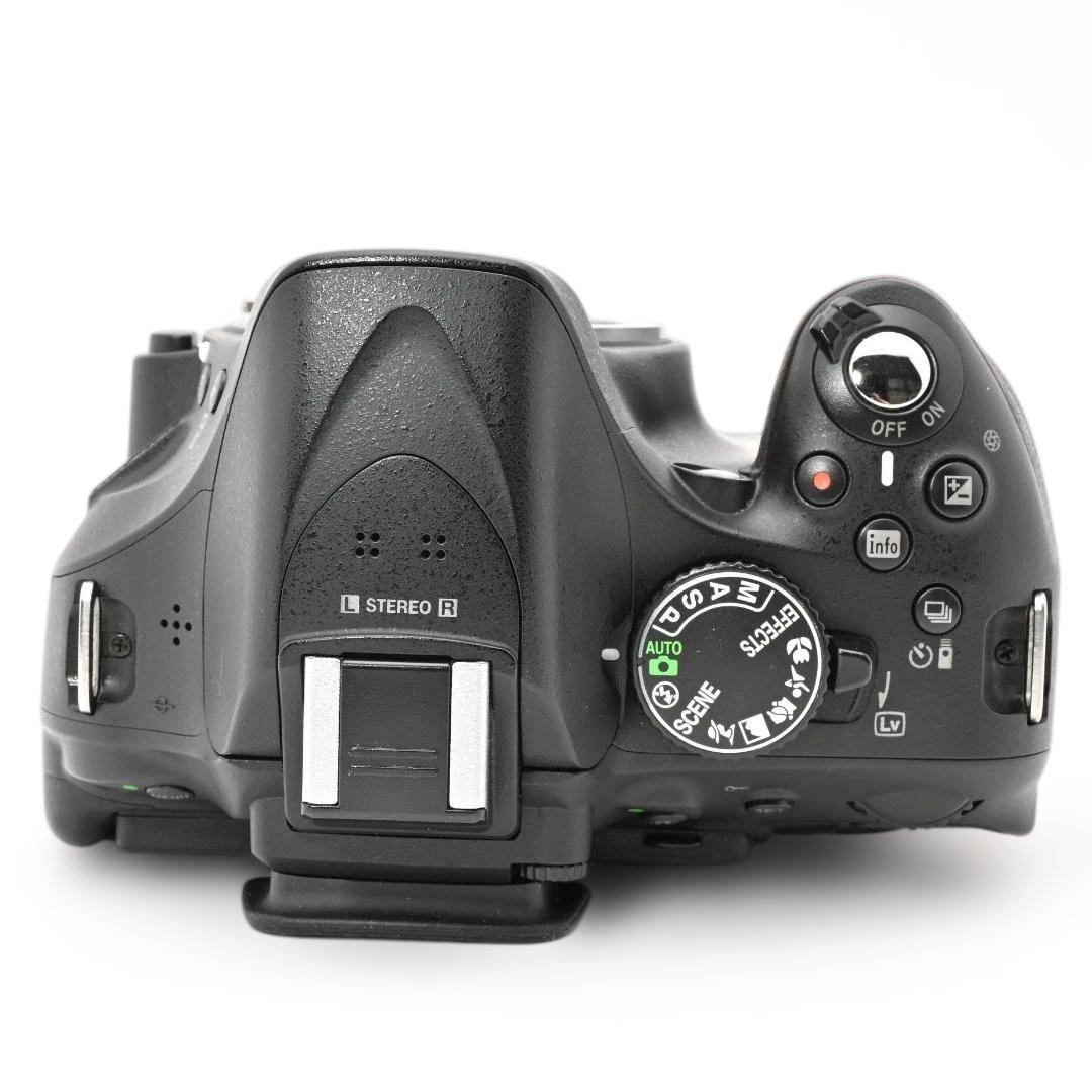 【美品】 Nikon D5200 レンズキット AF-S 18-55mm