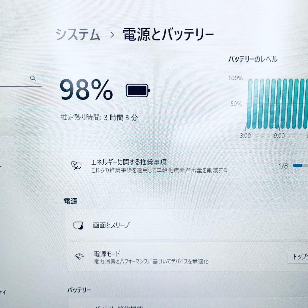 レッツノート ノートPC 第8世代core i5 オフィス付 バッテリー良好レア