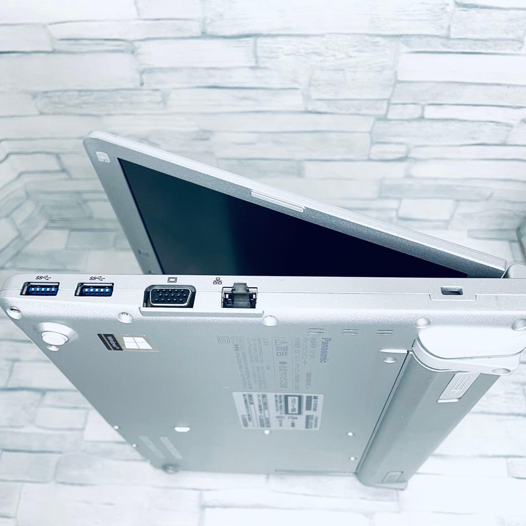 レッツノート ノートPC 第8世代core i5 オフィス付 バッテリー良好レア