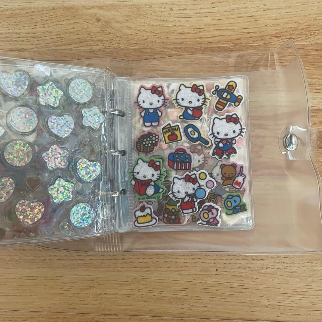 【完成品】シール帳ぼんぼんドロップシールその他　キャラクターサンリオしずくちゃん