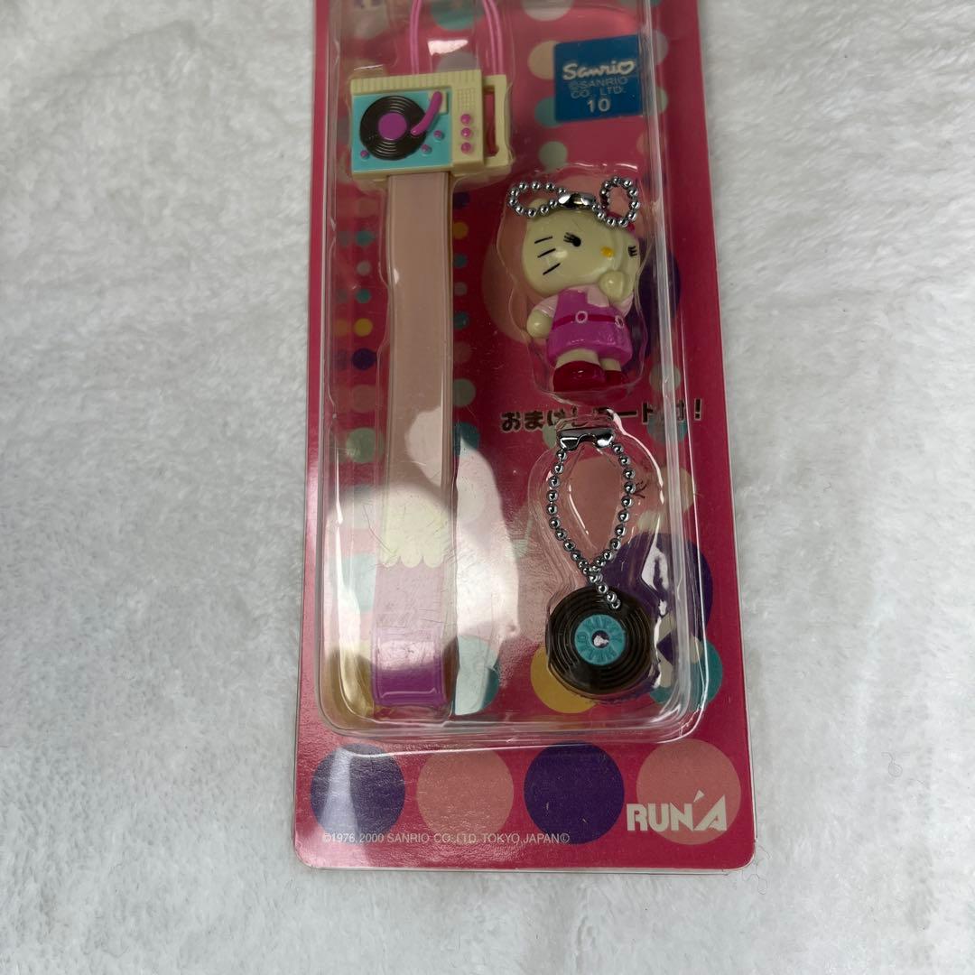 希少　GO!GO！GIRLSハローキティレコードプレーヤーストラップ　現状