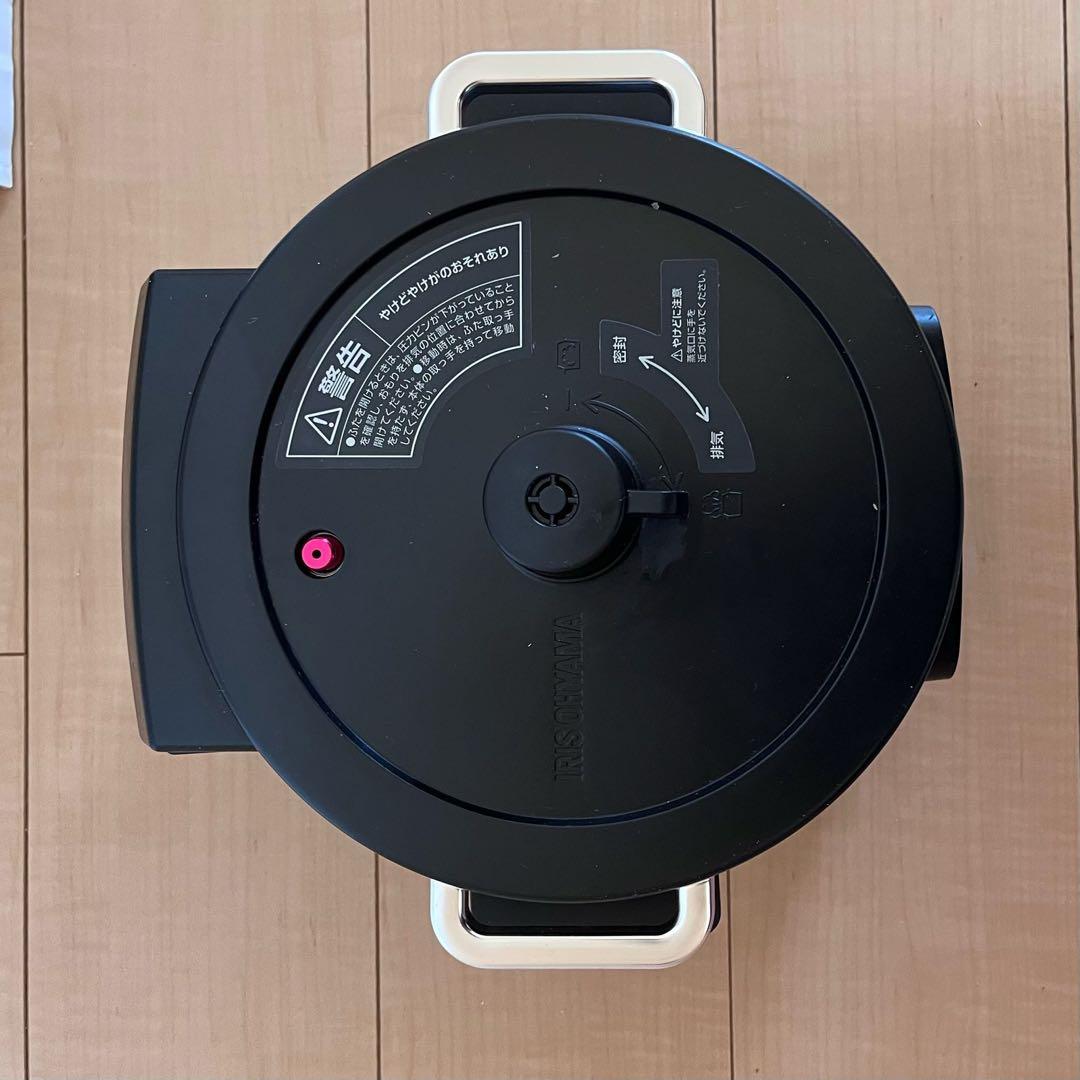 【中古】アイリスオーヤマ 電気圧力鍋 PMPC-MA2 ブラック（2023年製）