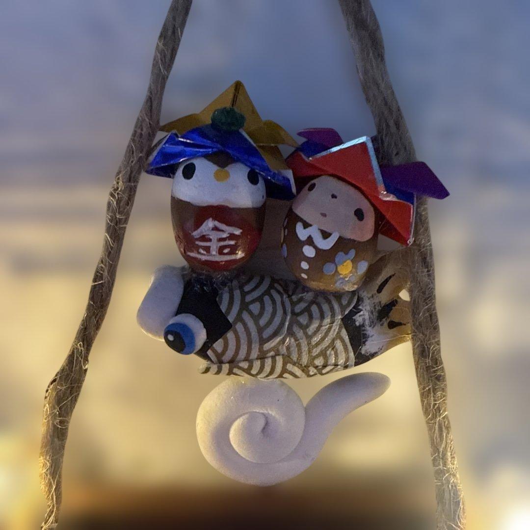 どんぐりアート♡Autumnリース＆端午の節句オブジェ＆タペストリー　3点