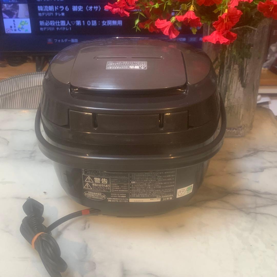 2020年　良品■タイガー 圧力IH　 炊きたて JPK-B1005.5合炊き■