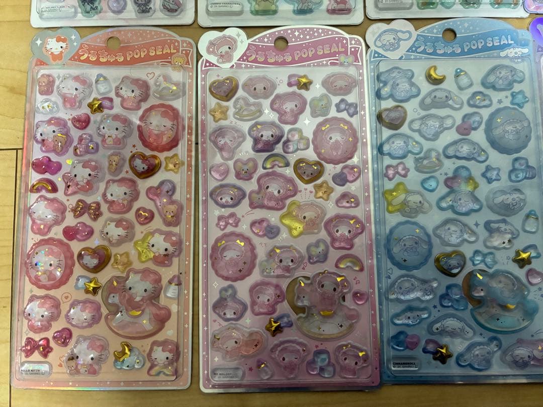 【本日限定価格】ボンボンドロップシール うるちゅるポップシールまとめ売り30枚