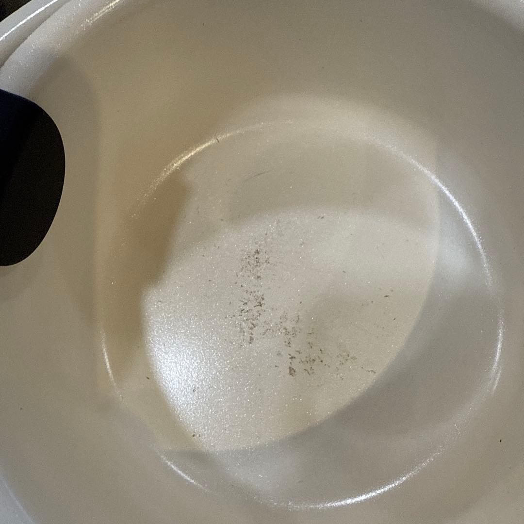 Y487⭐︎GREENPAN 鍋セット クリーム色 ガラス蓋付き