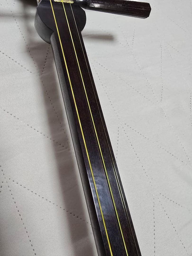 すぐ弾けます！紅木の高級三味線　おまけケース付き　メンテナンス品