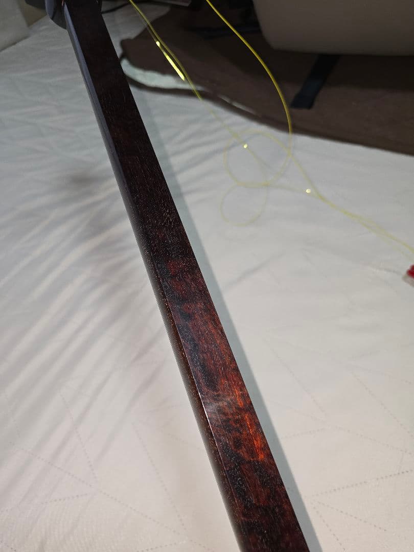 すぐ弾けます！紅木の高級三味線　おまけケース付き　メンテナンス品