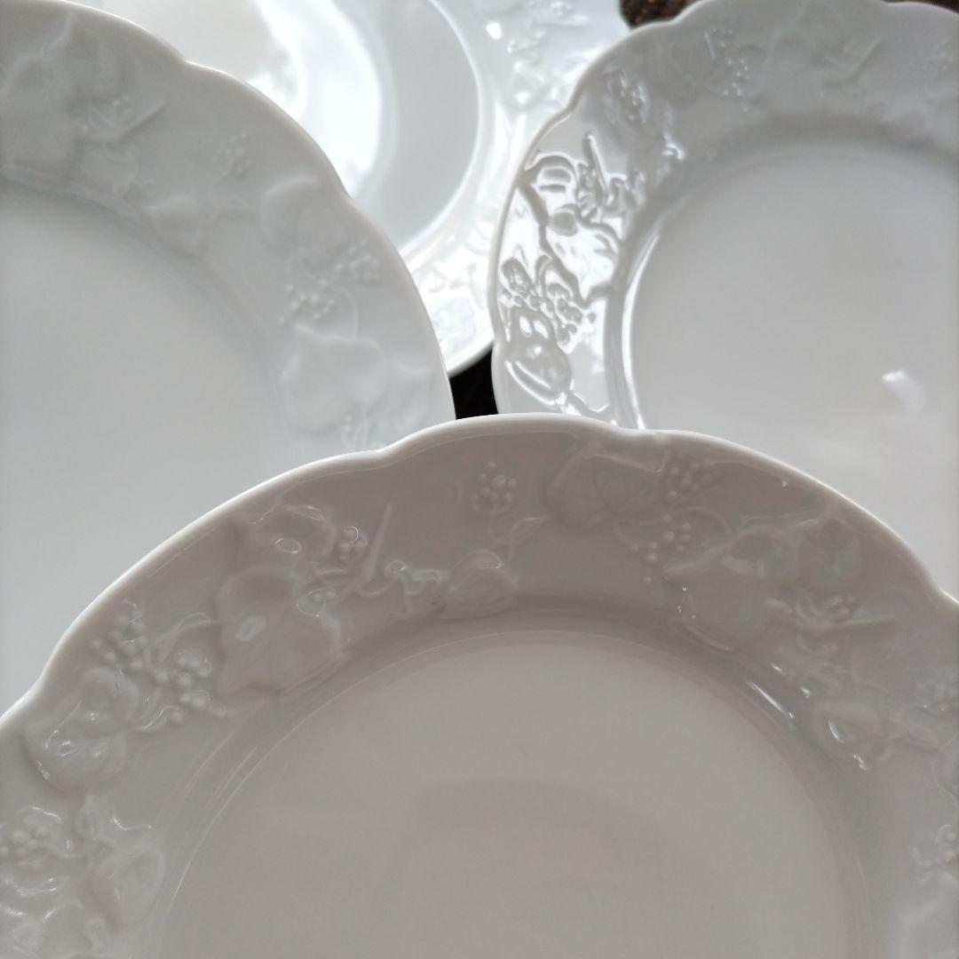 【美品】フランス Lierre Sauvage CNP 　デザート皿　４枚セット