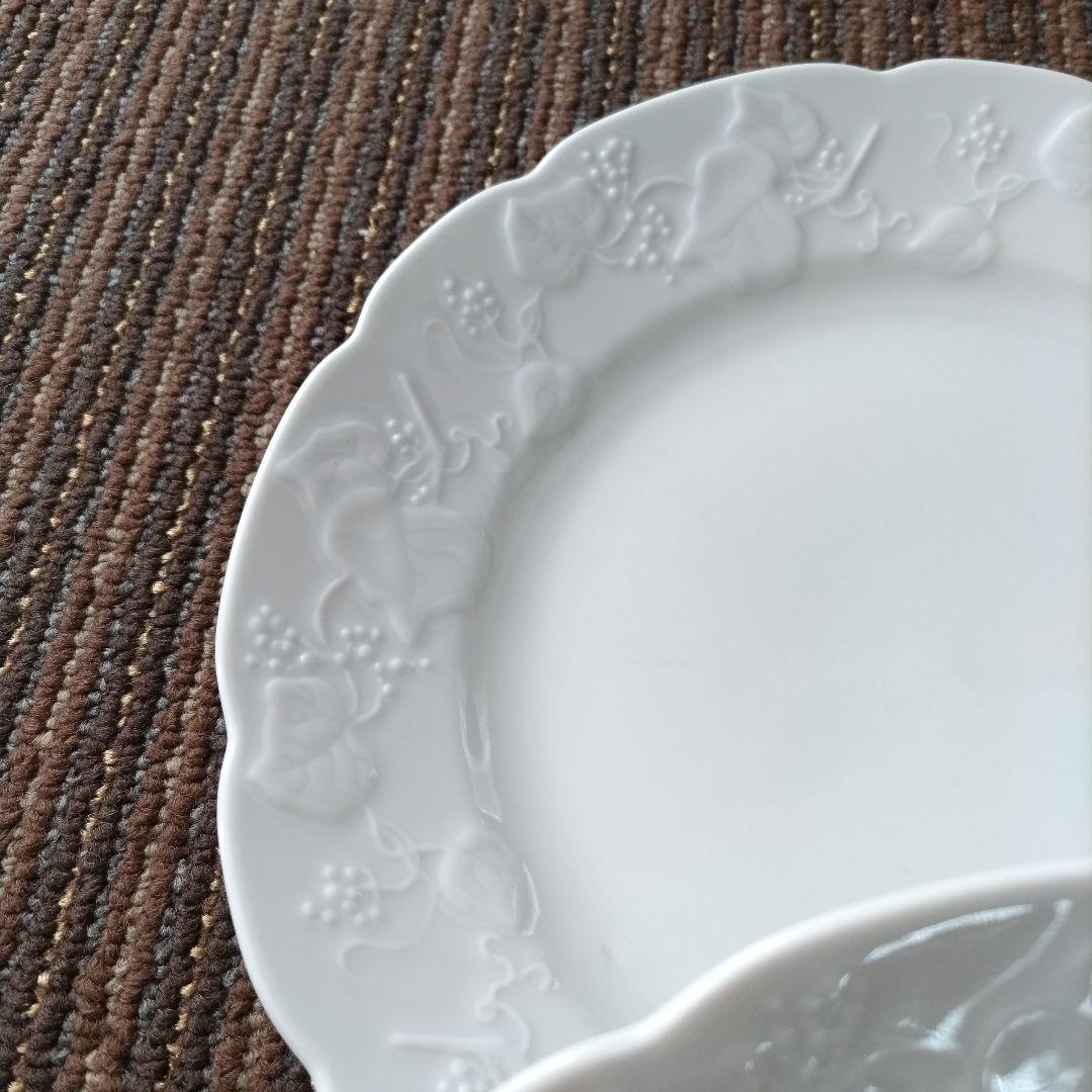 【美品】フランス Lierre Sauvage CNP 　デザート皿　４枚セット