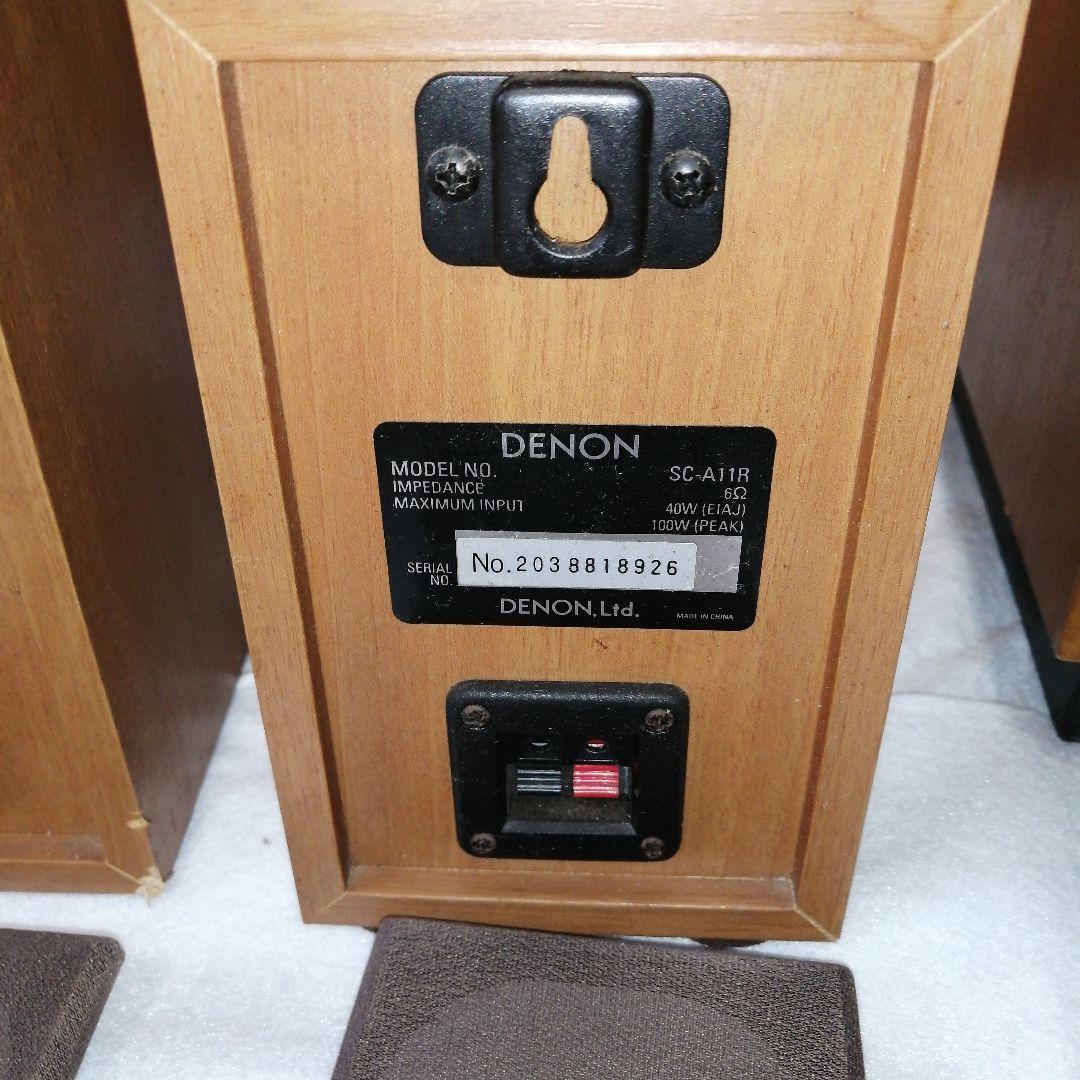★動作品★デノンホームシアタースピーカーシステム「11R」3.1ch