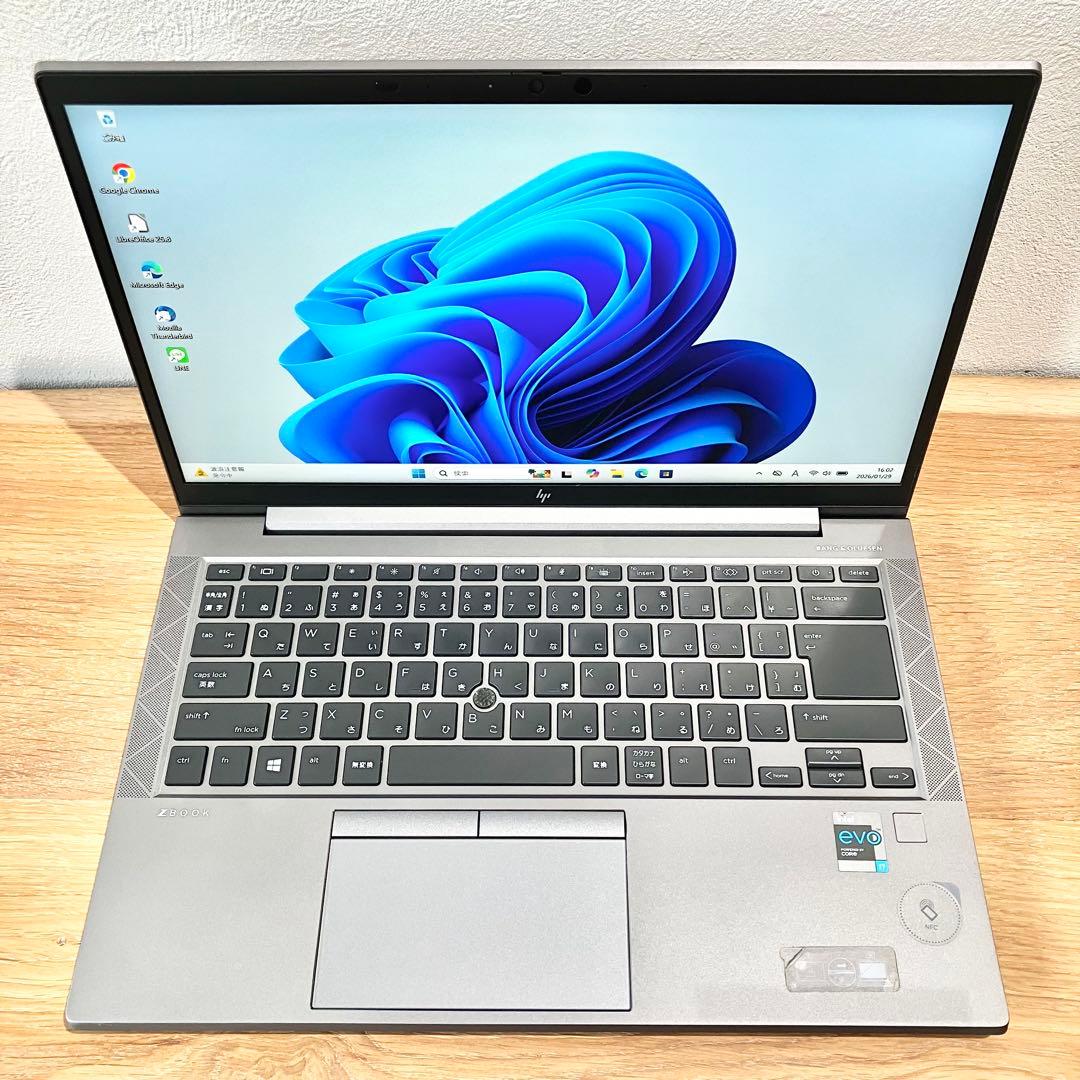 HP ZBook i7 16GB SSD512GB Win11Pro ノートPC
