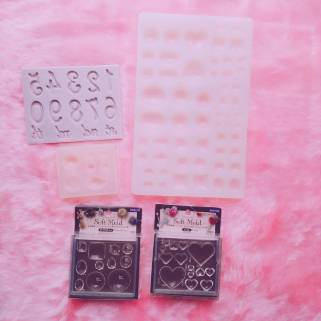 レジン　スターターセット　UVライト　モールド等