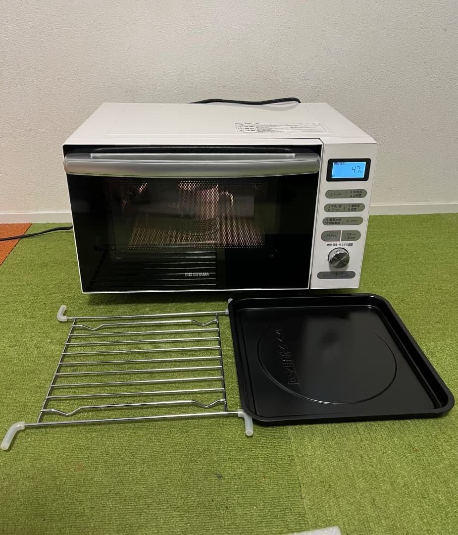 美品アイリスオーヤマ オーブンレンジ 2020年製 電子レンジ フラットテーブル