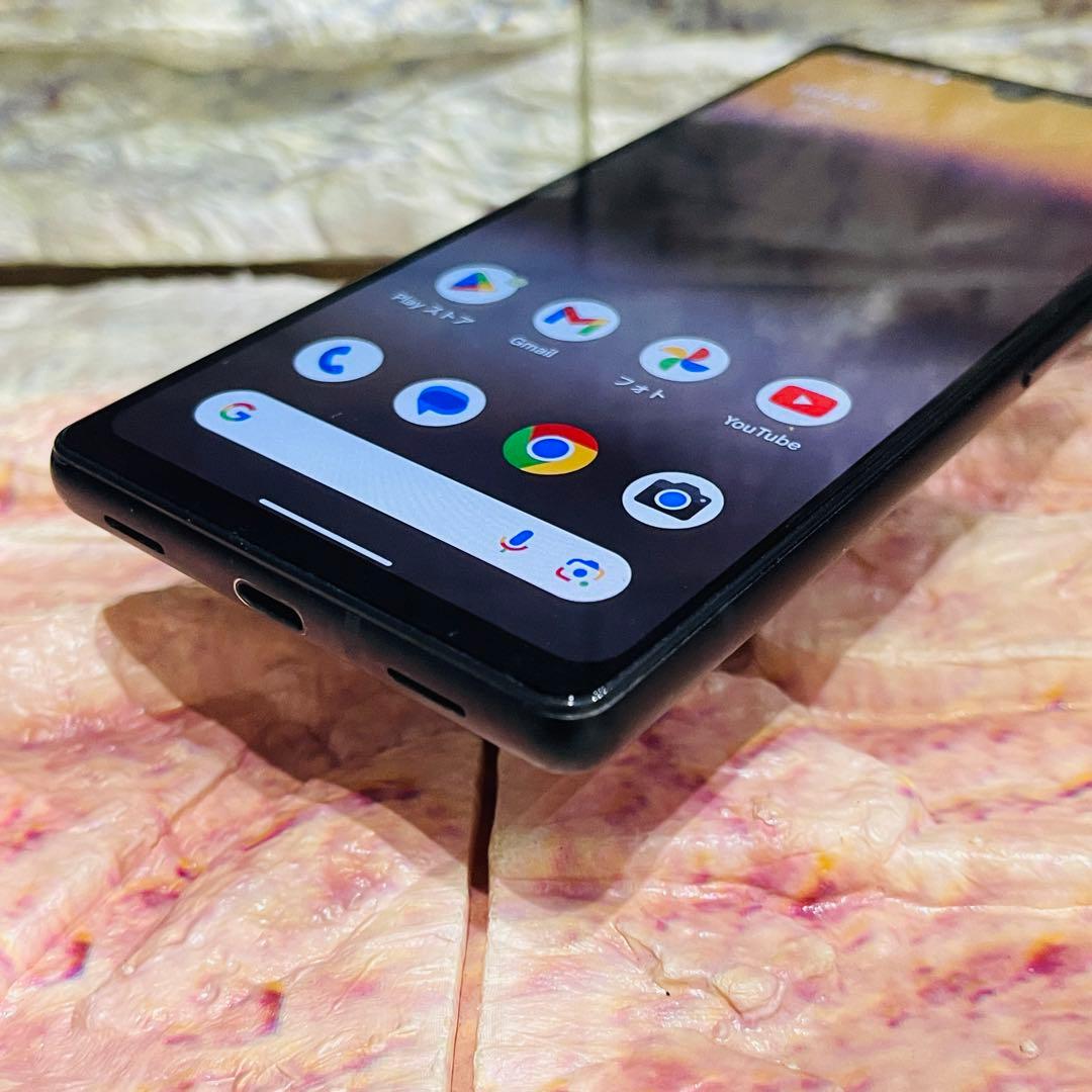 SIMフリー Google Pixel 6a 128GB チャコール 電池良好
