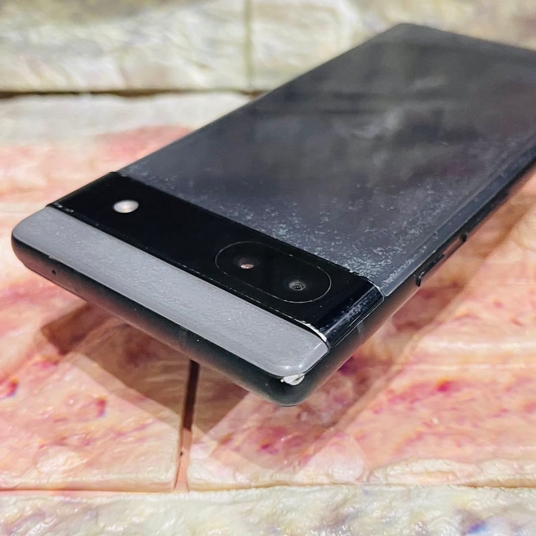 SIMフリー Google Pixel 6a 128GB チャコール 電池良好