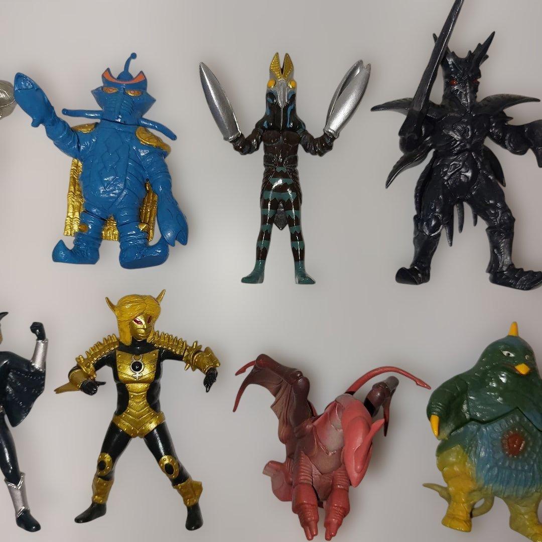 ウルトラマン　ウルトラ怪獣HGDGミニフィギュアまとめ売り！当時物フィギュア