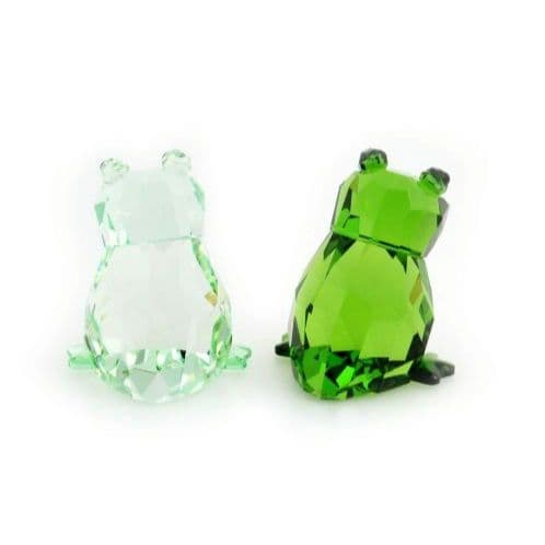【希少】 スワロフスキー インラブ アンジェロ＆アンジェリーナ カエル 置物