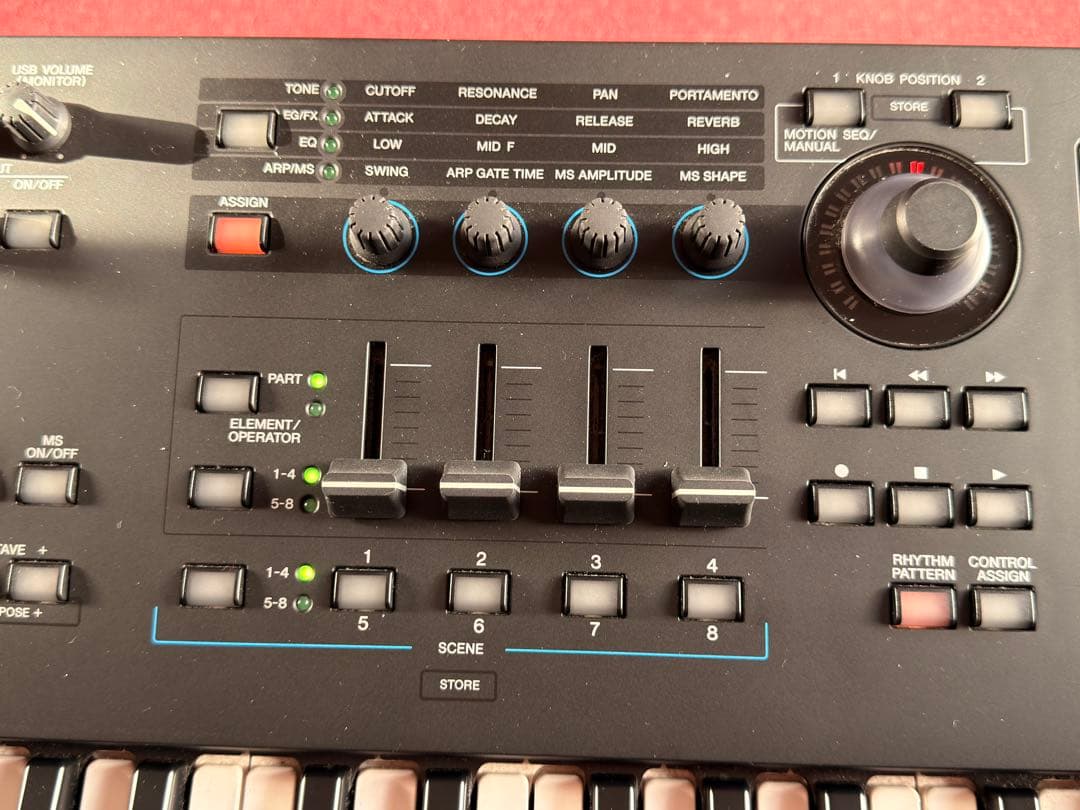 Yamaha MODX6 シンセサイザー 61鍵