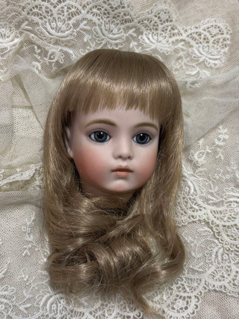 ビスクドール　ブリュジュン　ヘッド　カスタム