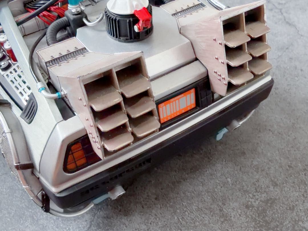 初版品 1/18 ホットウィール バックトゥザフューチャー