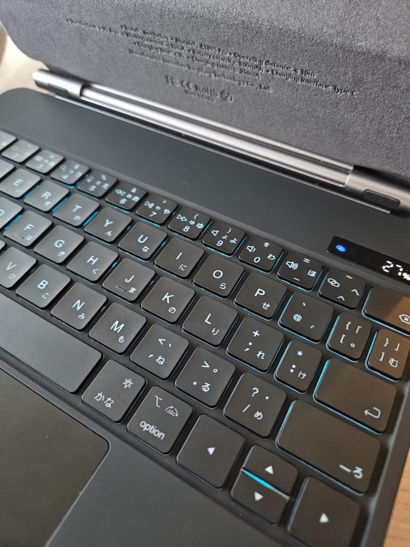 GOOJODOQ マジックキーボード ワイヤレスキーボード ブラック