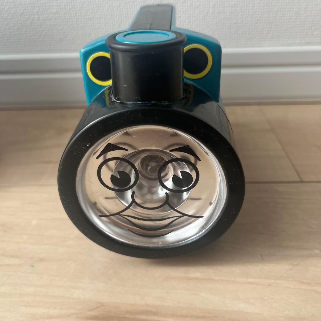 【レア‼️完動品】きかんしゃトーマス　目覚まし時計　懐中電灯　ライト