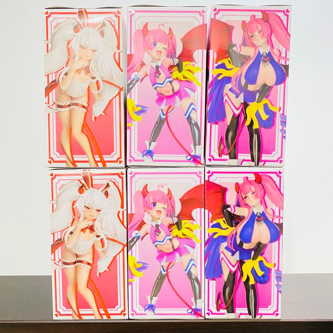 麻雀ファイトガール フィギュアコレクション ６体セット（未開封のみ）