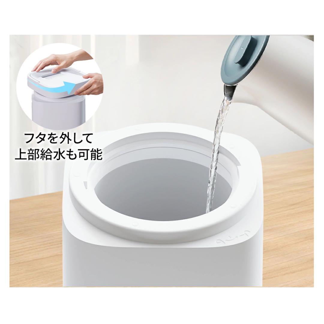 加湿器 4.0L 大容量 スチーム式加湿器 卓上加湿器 最大35畳対応