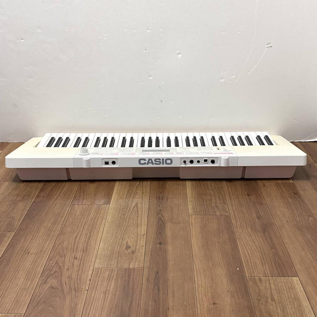 CASIO カシオ 光ナビゲーションキーボード LK-111 ホワイト