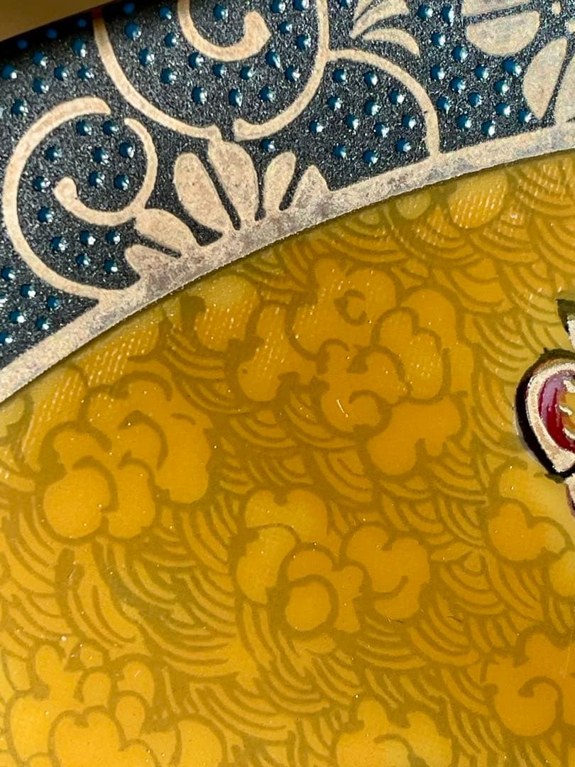 九谷焼　正峰窯　花鳥絵柄　銘々皿 丸皿18㎝　5枚セット