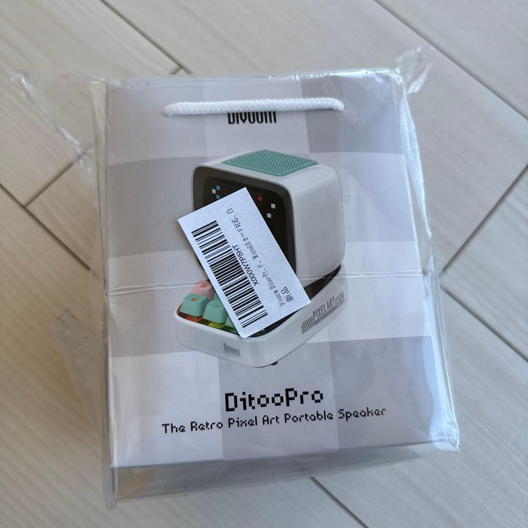 Divoom Ditoo Pro ワイヤレススピーカー ホワイト
