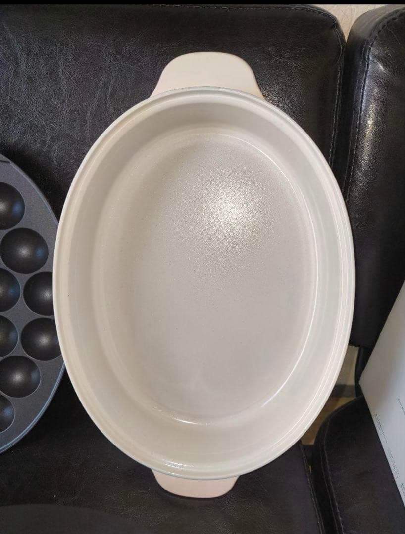 良品 ブルーノ BRUNO オーバルホットプレート グレージュ